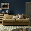 Daphnis Fudge Velvet Sofa Bed Large 3-Seater