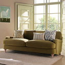 Daphnis Fudge Velvet Sofa 3-Seater