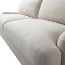 Daphnis Oatmeal Fabric Sofa Bed Large 3-Seater