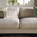Daphnis Oatmeal Fabric Sofa 3-Seater