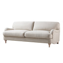 Daphnis Oatmeal Fabric Sofa 3-Seater