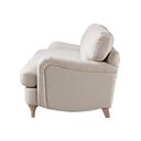 Daphnis Oatmeal Fabric Sofa 3-Seater