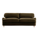 Daphnis Seaweed Velvet Sofa Bed Large 3-Seater