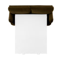 Daphnis Seaweed Velvet Sofa Bed Large 3-Seater