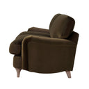 Daphnis Seaweed Velvet Sofa 3-Seater