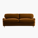 Daphnis Cinnamon Velvet Sofa Bed Large 3-Seater