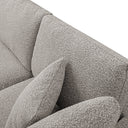 Lutyens Taupe Boucle Modular Sofa 2-Piece Chaise