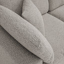 Lutyens Taupe Boucle Modular Sofa 2-Piece Chaise