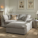 Lutyens Taupe Boucle Modular Sofa 2-Piece Chaise