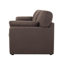 Cairo Feather 3 Seater Sofa - Chocolate