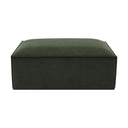Brooklyn Pouffe - Dark Olive