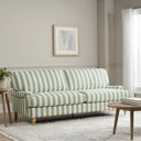 Hampshire 3 Seater Sofa - Green Stripe