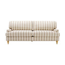 Hampshire 3 Seater Sofa - Natural Stripe