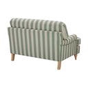 Hampshire Loveseat - Green Stripe