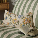 Hampshire Loveseat - Green Stripe