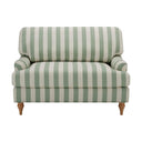 Hampshire Loveseat - Green Stripe
