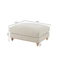 Hampshire Pouffe - Beige