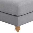 Hampshire Pouffe - Mid Grey