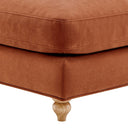 Hampshire Pouffe - Burnt Orange
