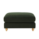 Hampshire Pouffe - Olive Green