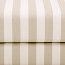 Hampshire Pouffe - Natural Stripe