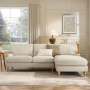 Hampshire Right Hand Chaise Sofa - Beige