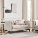 Chesterfield 2 Seater Sofa - Stone