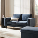 Soho 2 Seater Sofa - Dark Blue