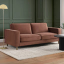 Soho 3 Seater Sofa - Mauve