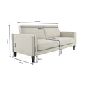 Soho 3 Seater Sofa - Natural
