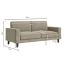 Soho 3 Seater Sofa - Sand