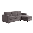 Soho Right Hand Chaise Sofa - Grey