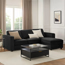 Soho Right Hand Chaise Sofa - Ink