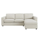 Soho Right Hand Storage Chaise Sofa - Natural