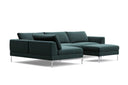 Plaza Modular Sofa with Chaise and Ottoman